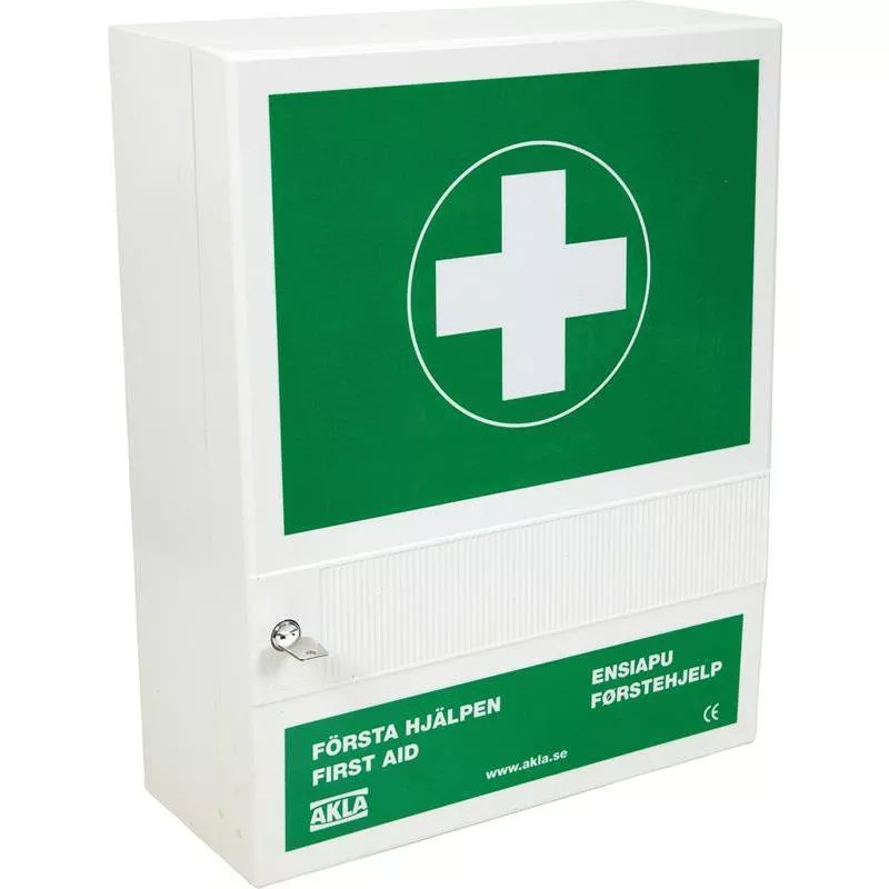 Första hjälpen skåp
