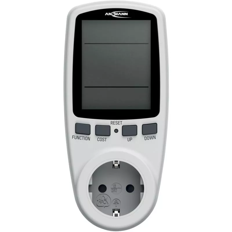 EFFEKTMÄTARE MED LCD-DISPLAY