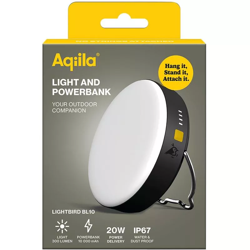Powerbank med Lampa