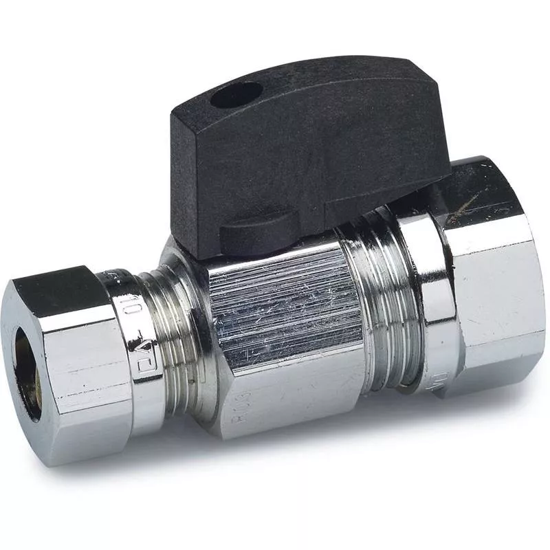 KULVENTIL BÅREBO MED VRED CU 12X12