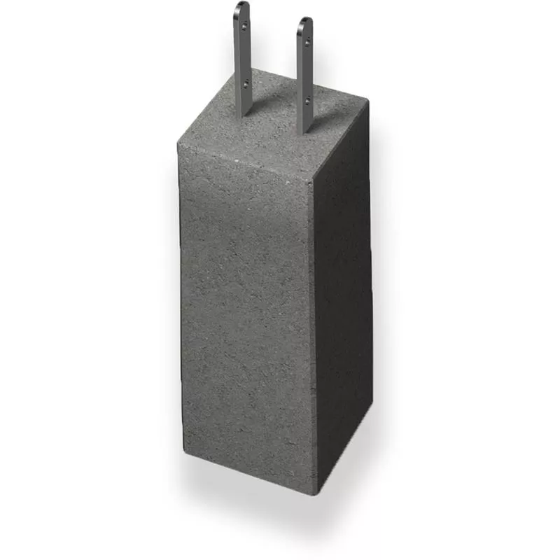 Betongplint med stolpsko