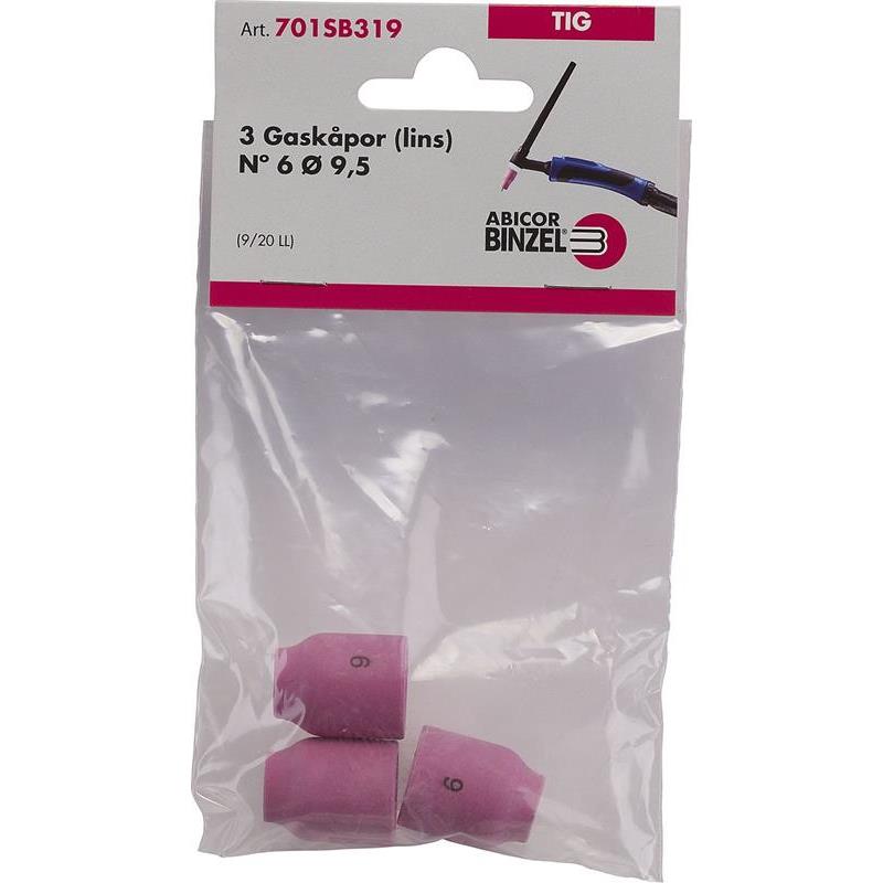 Elektrodmunstycke/Lins