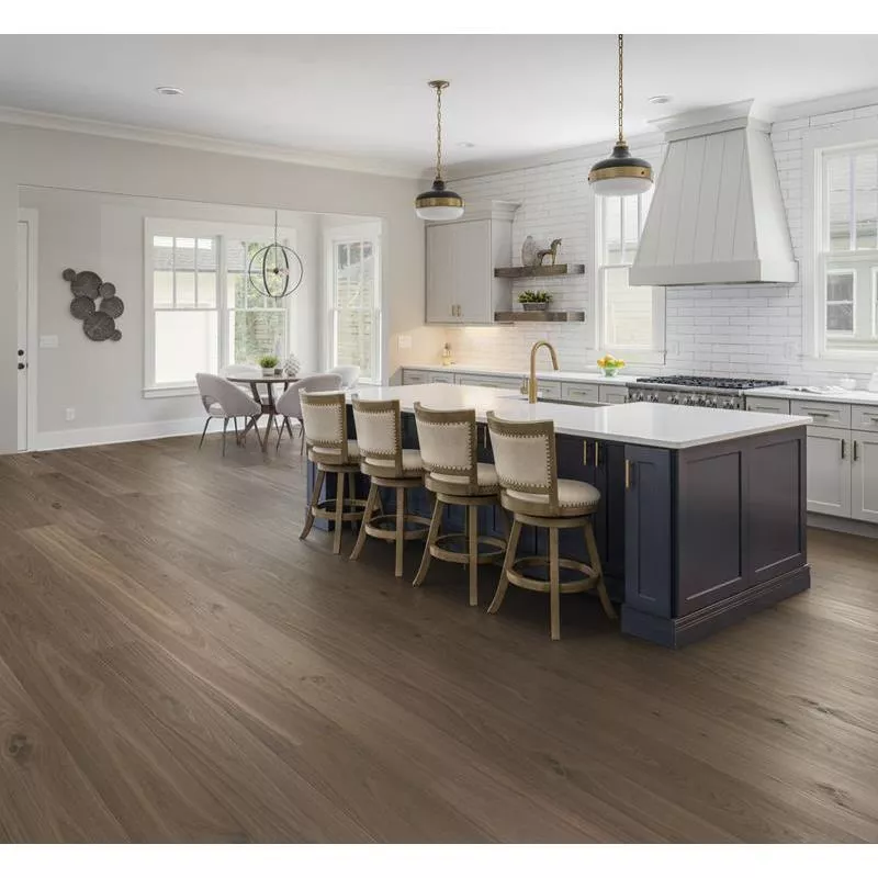 Härdat trägolv valnöt