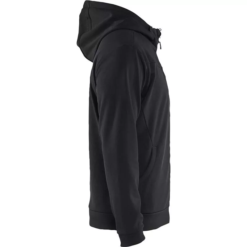 Hoodie med Dragkedja