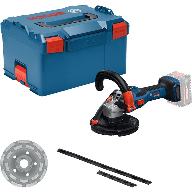 Batteridriven betongslip