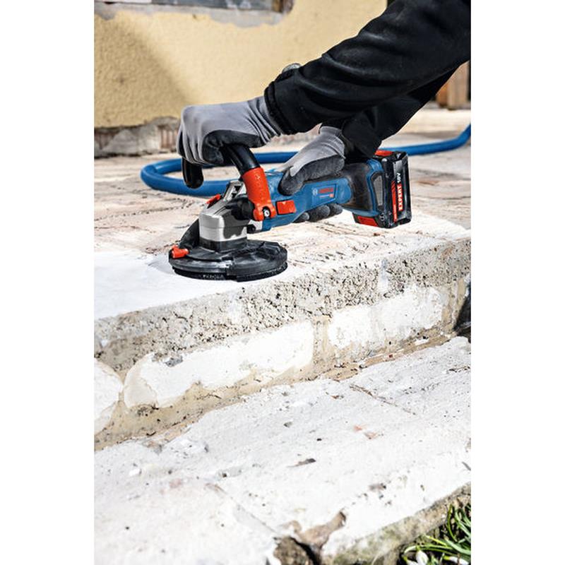 Batteridriven betongslip