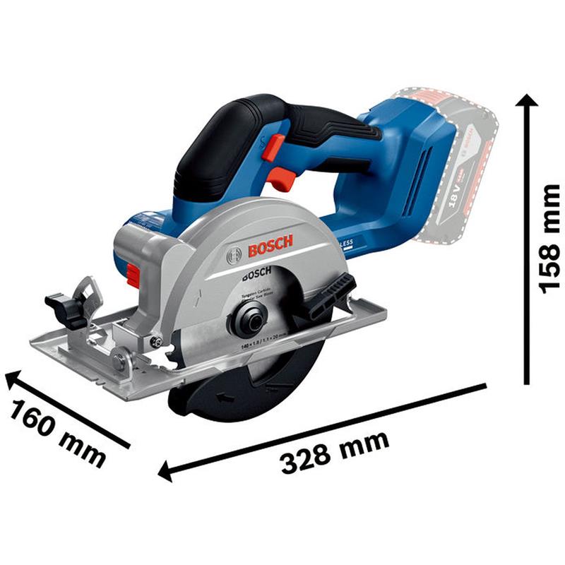 Batteridriven Cirkelsåg