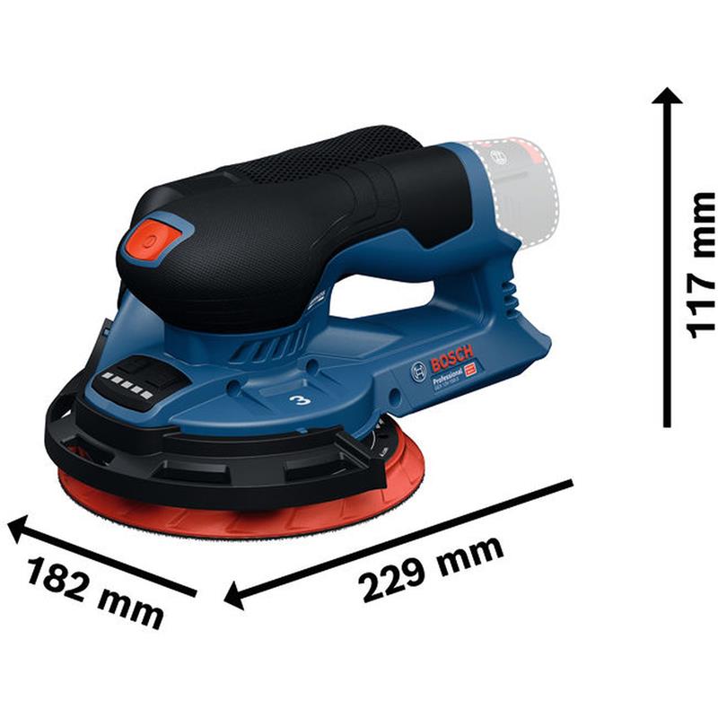 Batteridriven excenterslip
