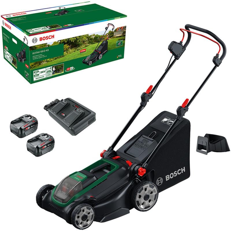 Batteridriven Gräsklippare