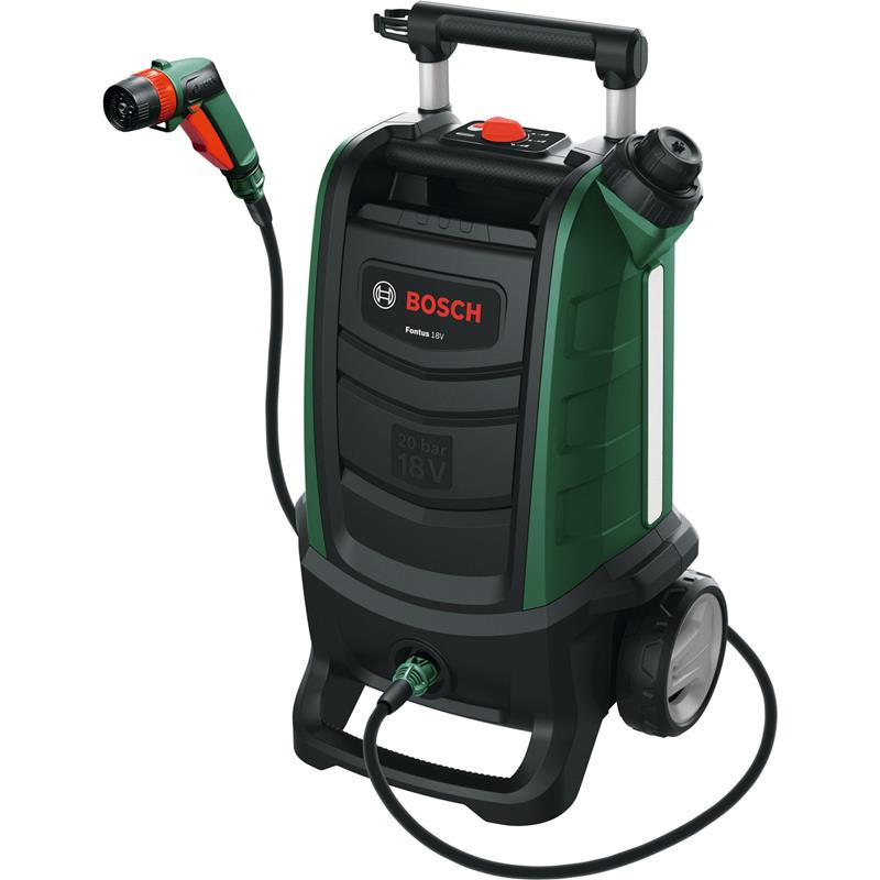 Batteridriven högtryckstvätt