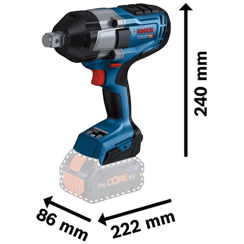 Batteridriven Mutterdragare
