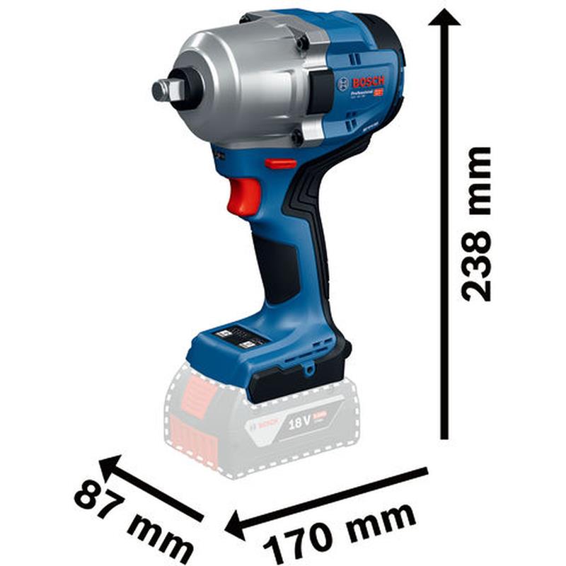 Batteridriven mutterdragare