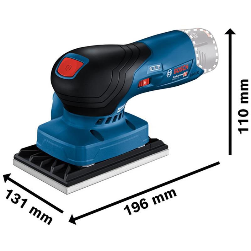 Batteridriven planslip