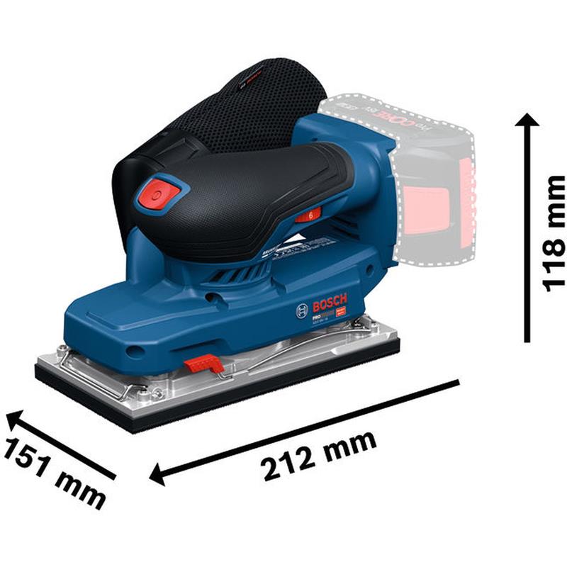 Batteridriven Planslip