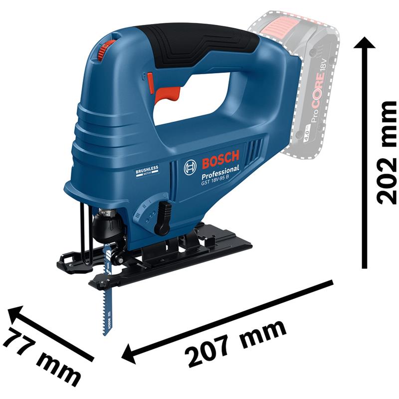Batteridriven Sticksåg