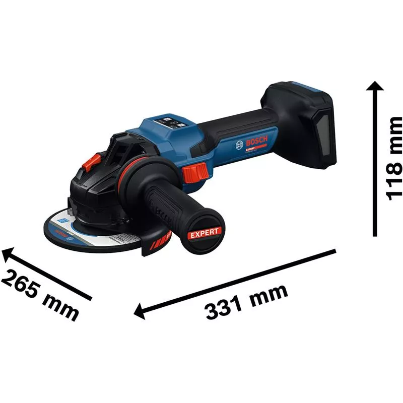 Batteridriven Vinkelslip