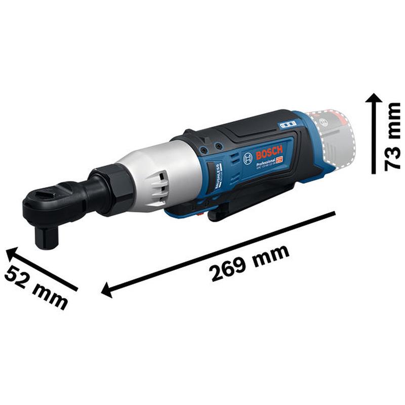Batteridrivet spärrskaft