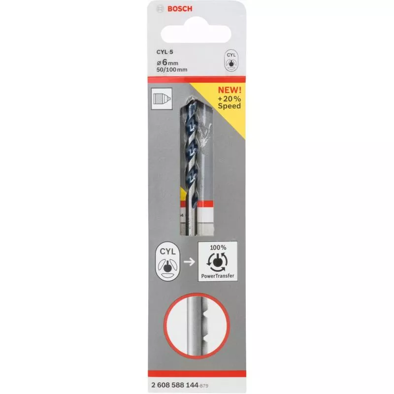 BETONGBORR CYL5 6X100MM