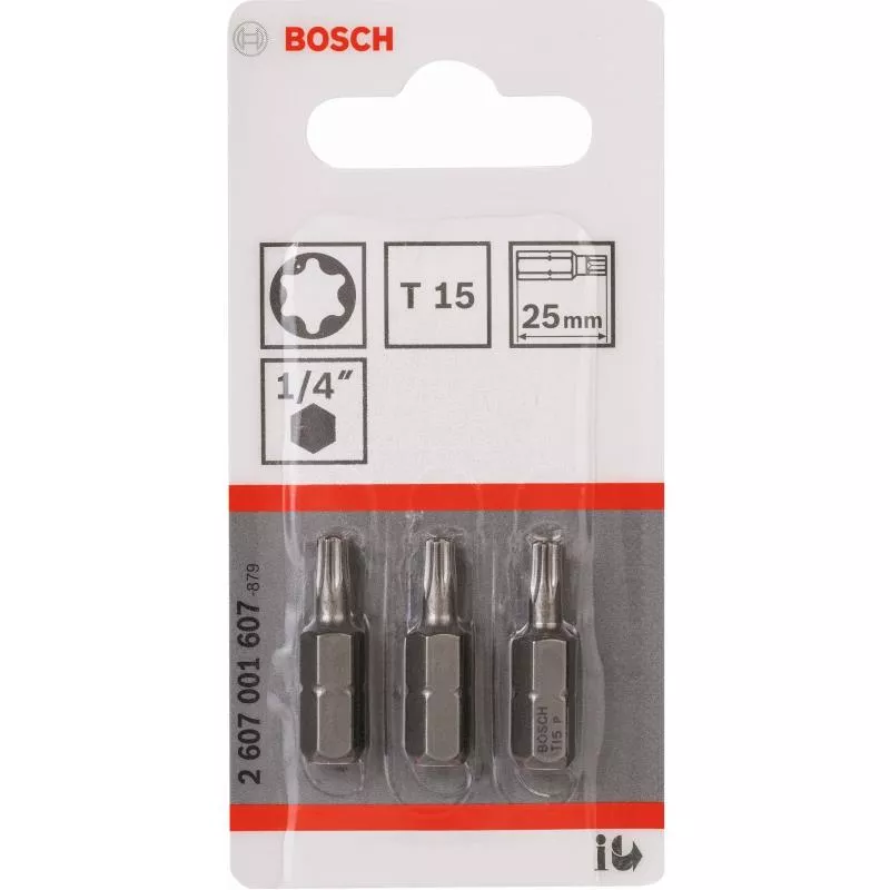 BITS T15 25MM 3ST