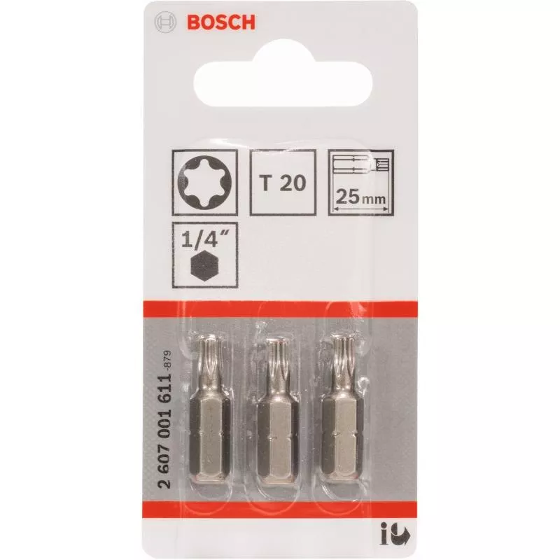 BITS T20 25MM 3ST