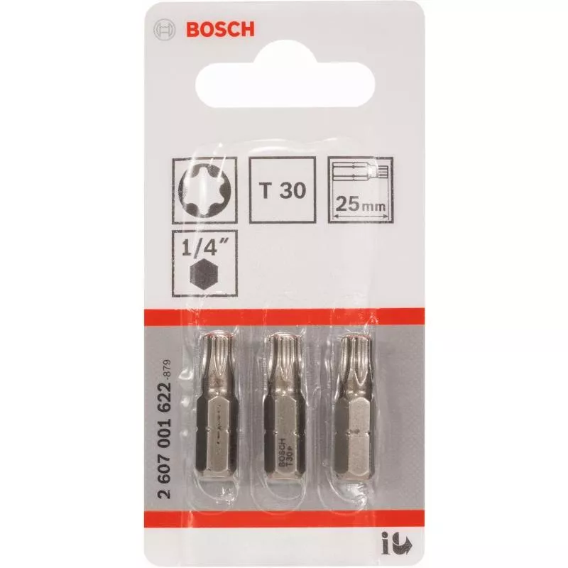 BITS T30 25MM 3ST