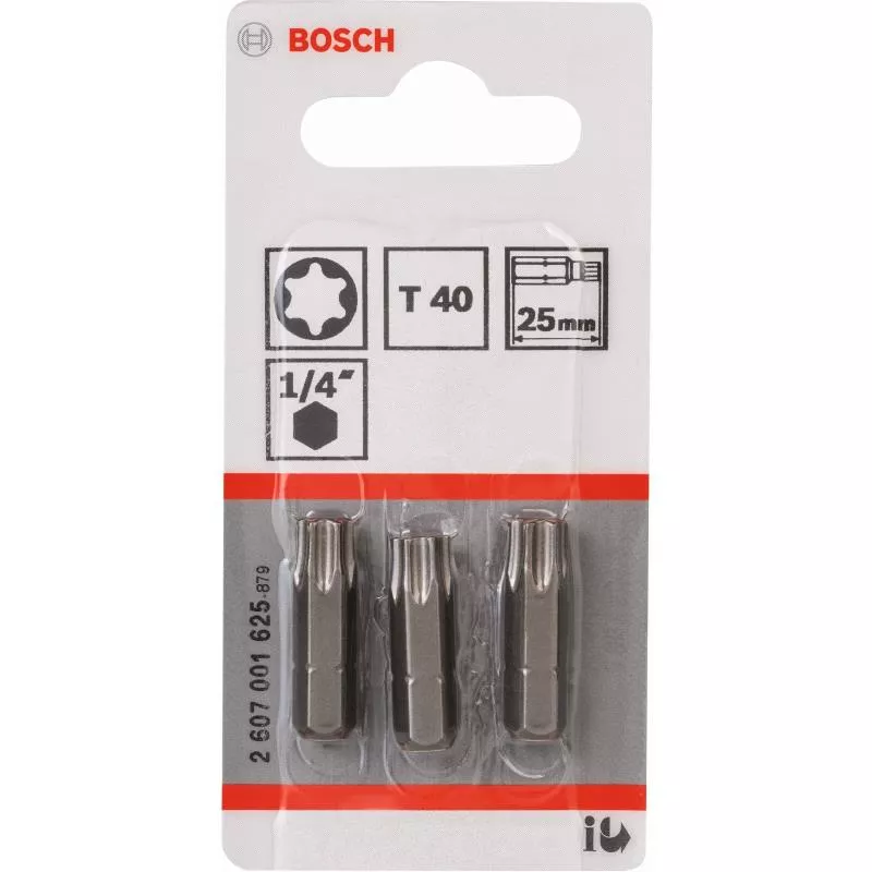 BITS T40 25MM 3ST