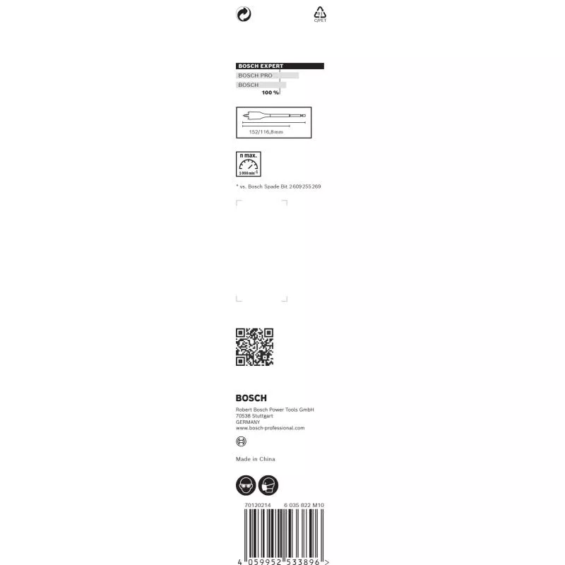 CENTRUMBORR SELFCUT 16X152MM