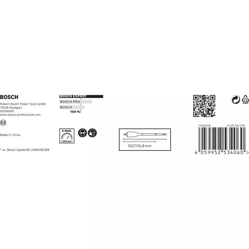 CENTRUMBORRSET SELFCUT 14-24MM 6ST