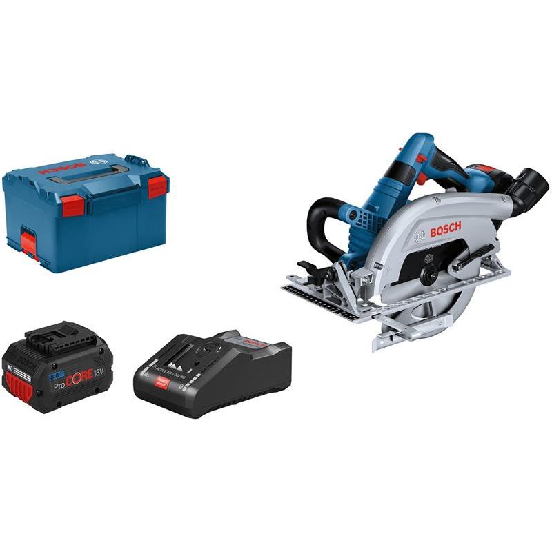 CIRKELSÅG GKS 18V-70 L 2X5,5AH PC