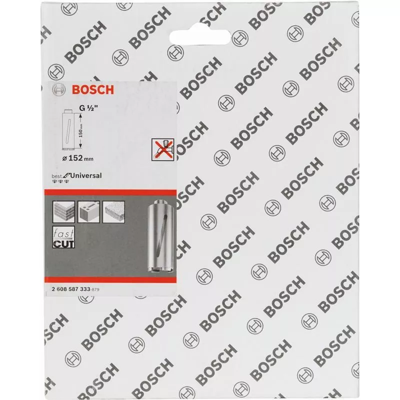 DIAMANTBORR TORR 152X150MM 1/2