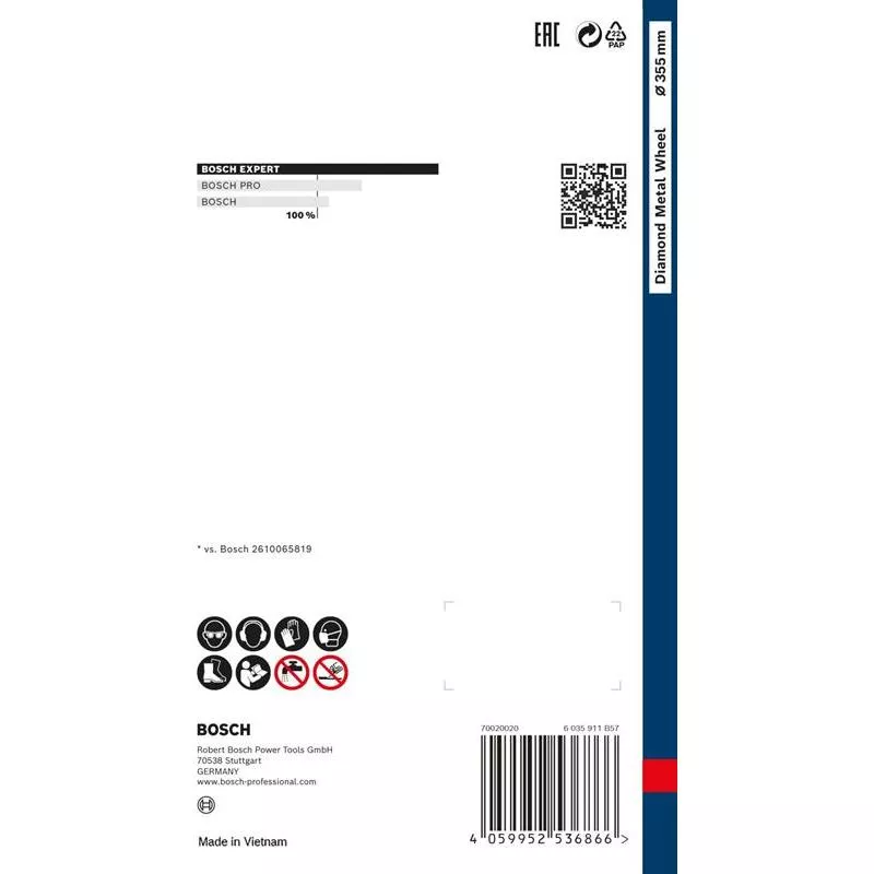 DIAMANTKAPSKIVA FÖR METALL