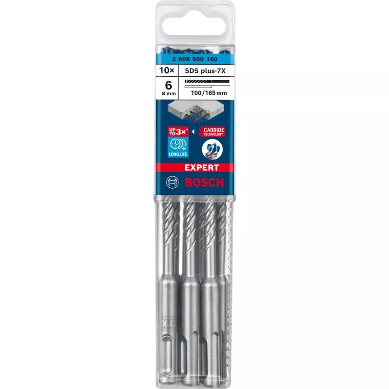 HAMMARBORR PLUS-7X 6X165MM 10ST