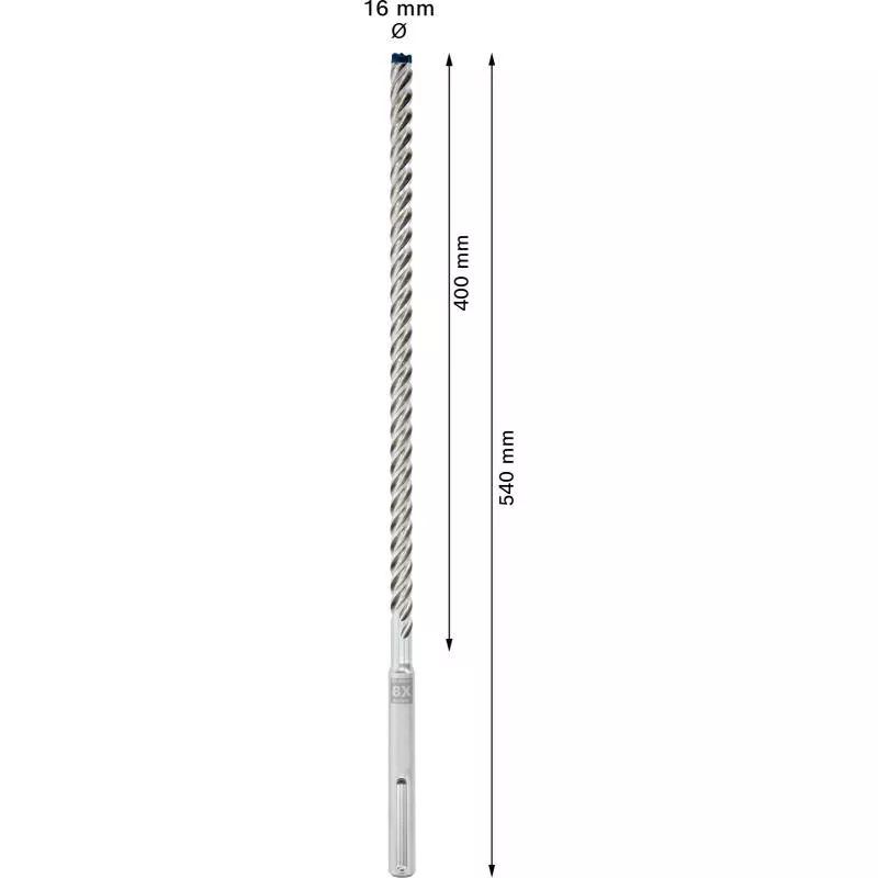 HAMMARBORR SDS-MAX 8X 16X540MM