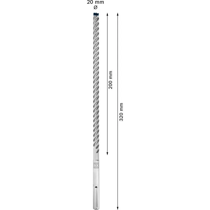HAMMARBORR SDS-MAX 8X 18X540MM