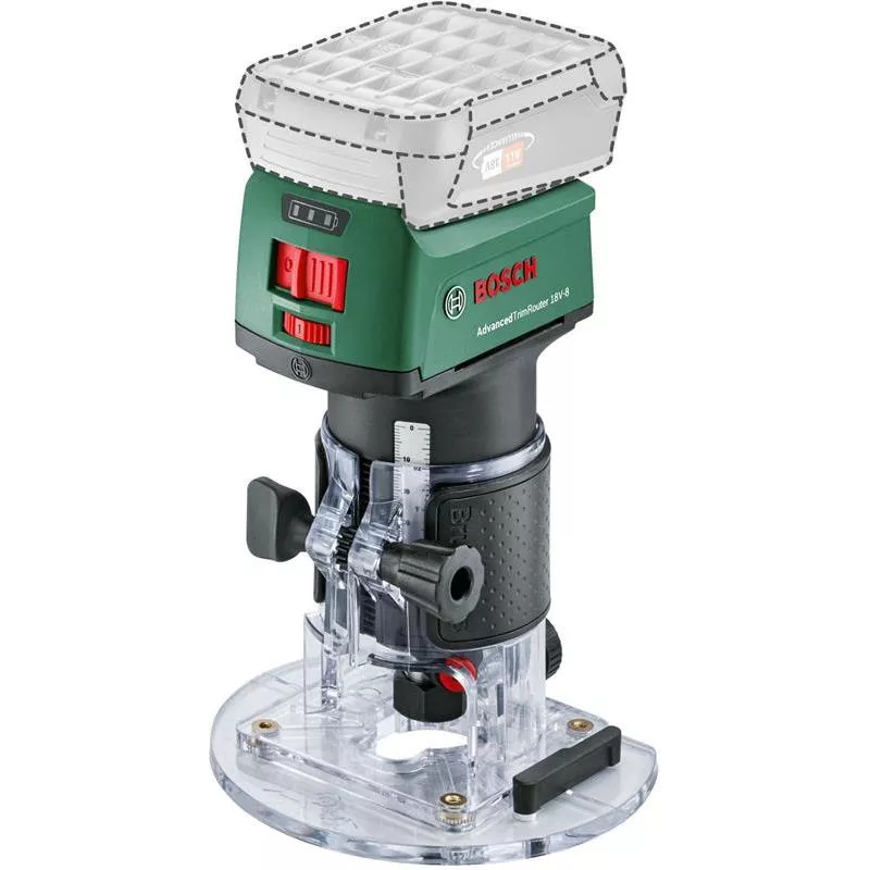 HANDÖVERFRÄS ADVTRIMROUTER 18V -8