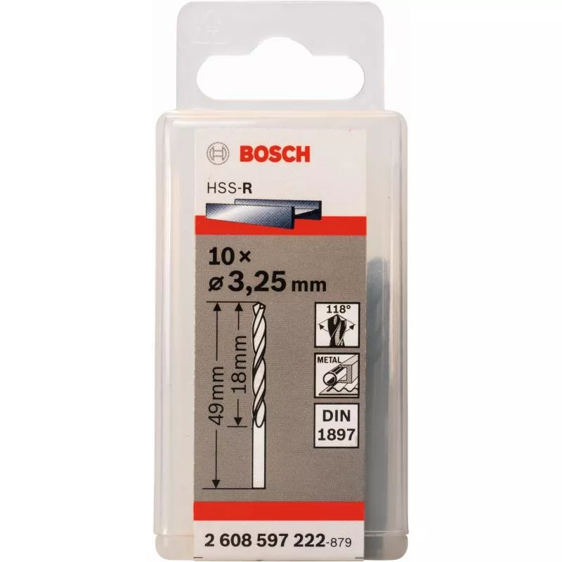 KAROSSERIBORR HSS-R 3,25X18X49