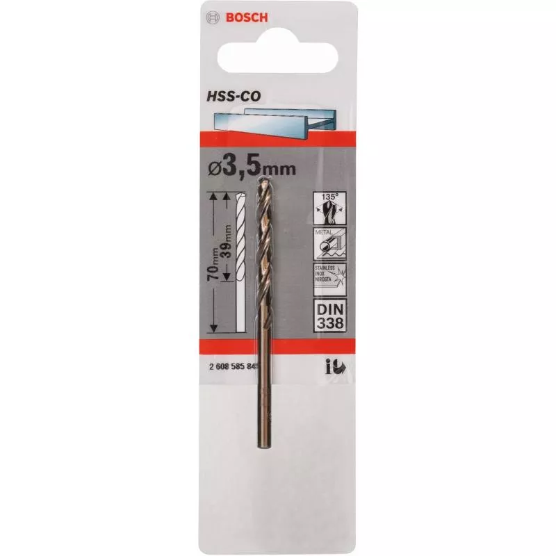 METALLBORR HSS-CO S 3,5X70MM 5ST