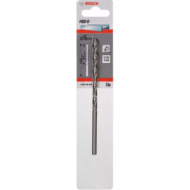 METALLBORR HSS-G 5X132MM