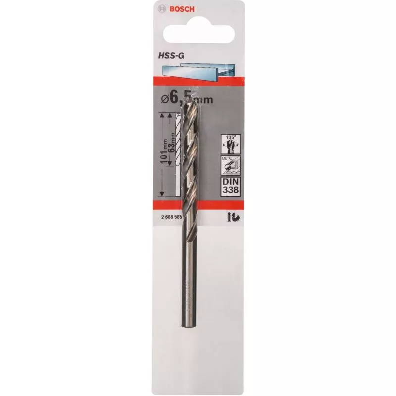 METALLBORR HSS-G S 6,5X101MM