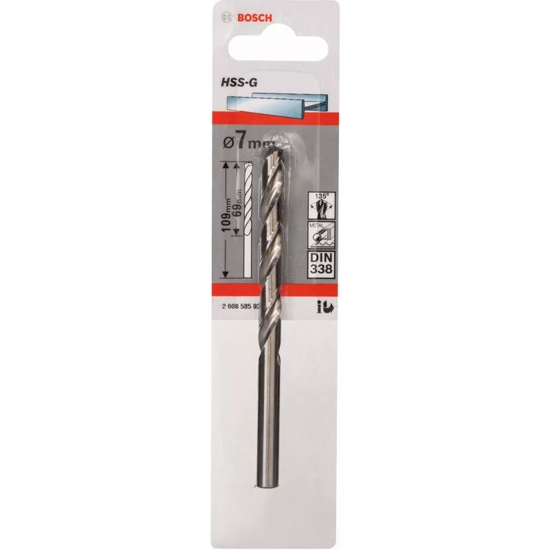 METALLBORR HSS-G S 7,0X109MM