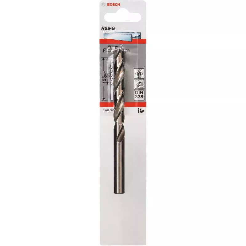 METALLBORR HSS-G S 9,5X125MM