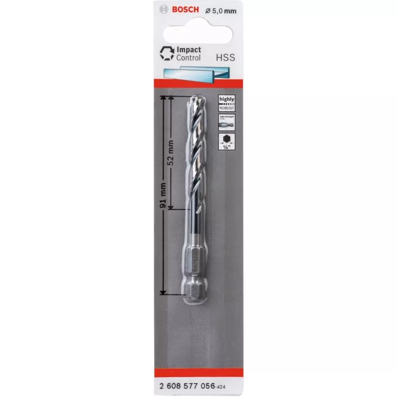 METALLBORR HSS IMPACT 5MM