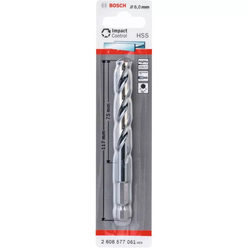 METALLBORR HSS IMPACT 8MM