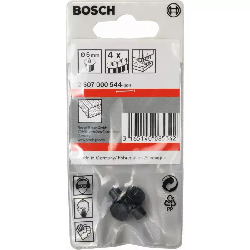 PLUGGMONTERINGSSTIFT 6MM 4ST