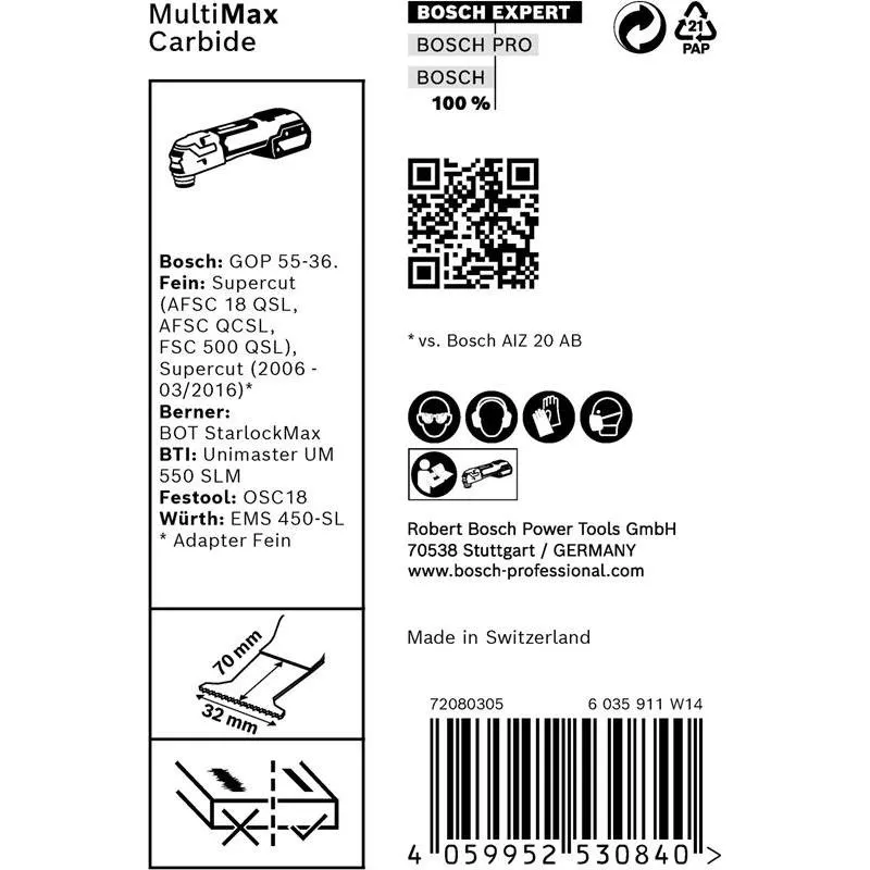SÅGBLAD MAII32APT MULTIMATERIAL