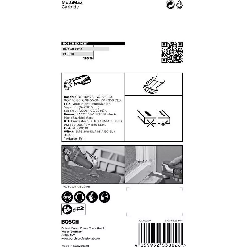 SÅGBLAD PAII52APT MULTIMATERIAL
