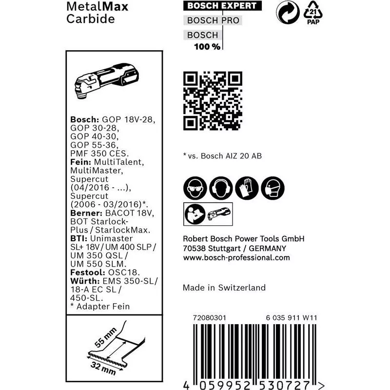 SÅGBLAD PAIZ32AT METALLMAX 10ST