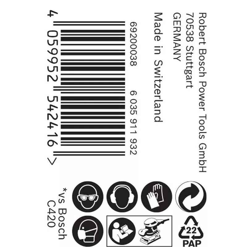 SLIPARK RULLE 5M K60 93MM