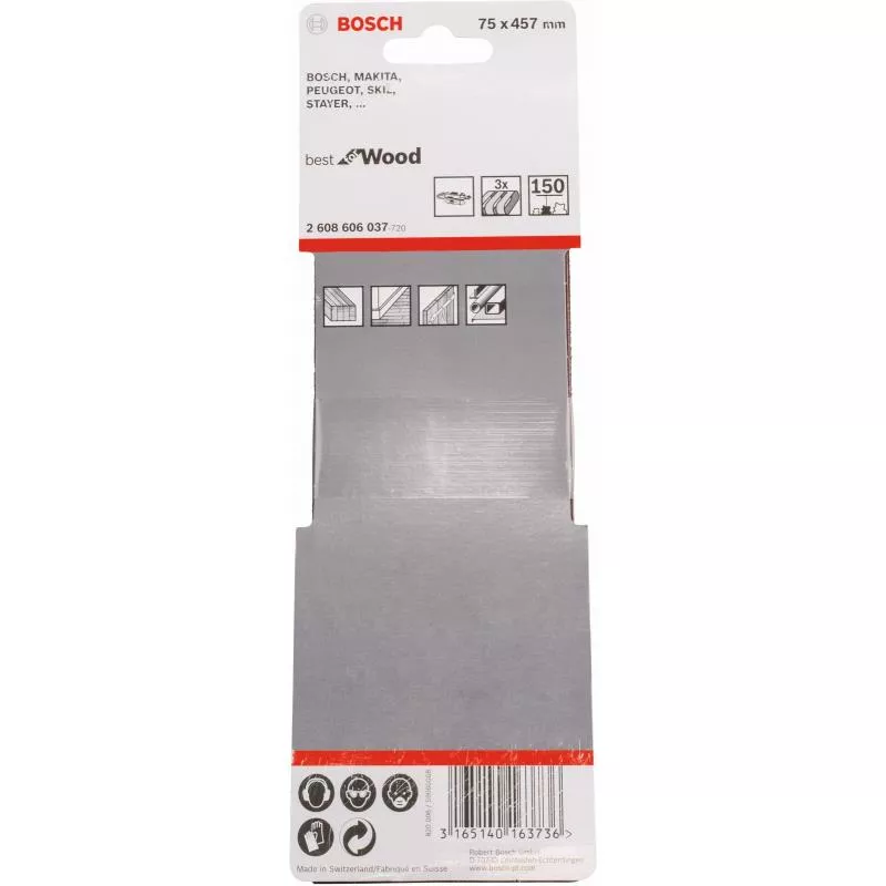 SLIPBAND RW 75X457 K150 3P