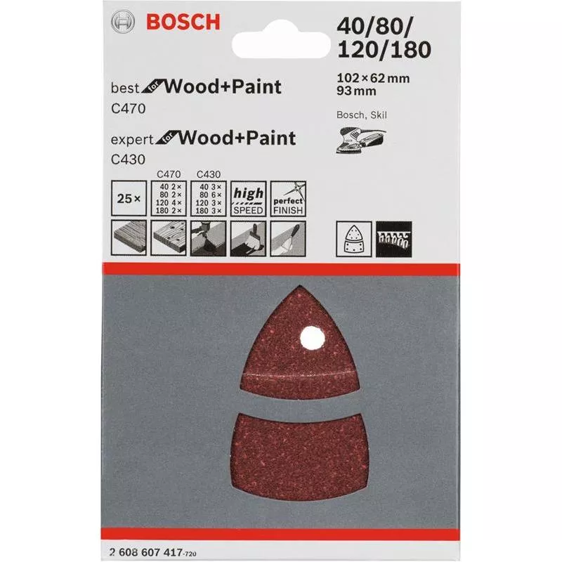 SLIPPAPPER FÖR PSM160/PRIO K40-180